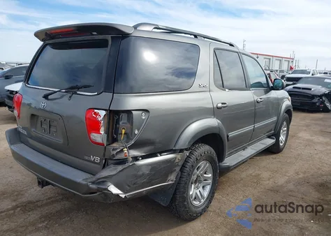 2005 Toyota Sequoia Sr5 V8 from USA, damaged, VIN 5TDZT34A25S246846
